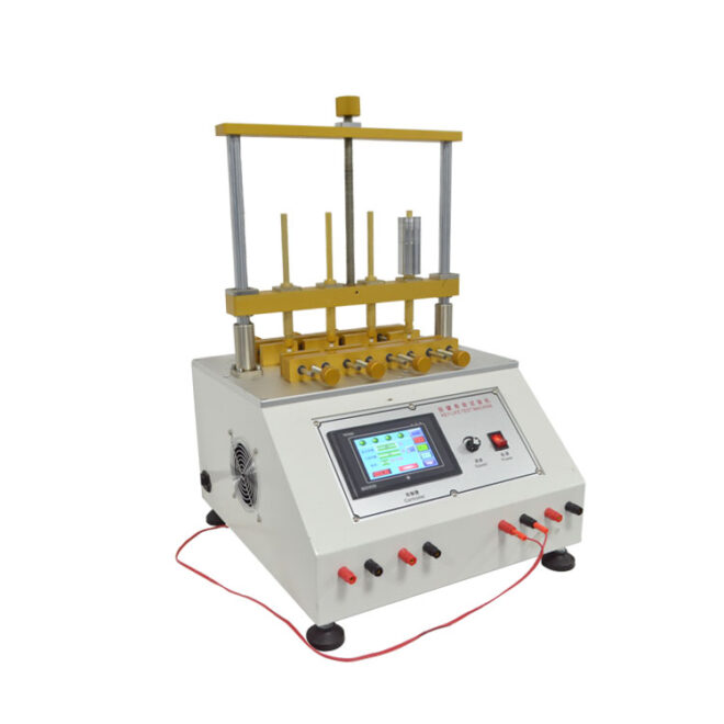 SR-208 Single-Axis Keypad Life Tester | 0-99M Cycles | 30-360 RPM Testing